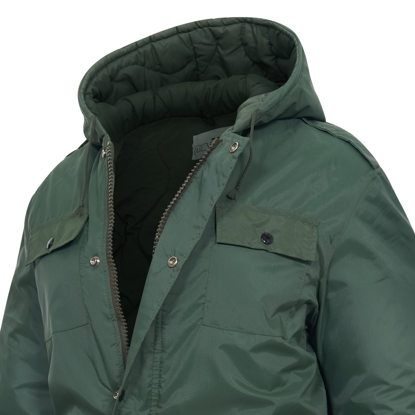 Padded Rain Coat Insulated Dubon Parka Olive