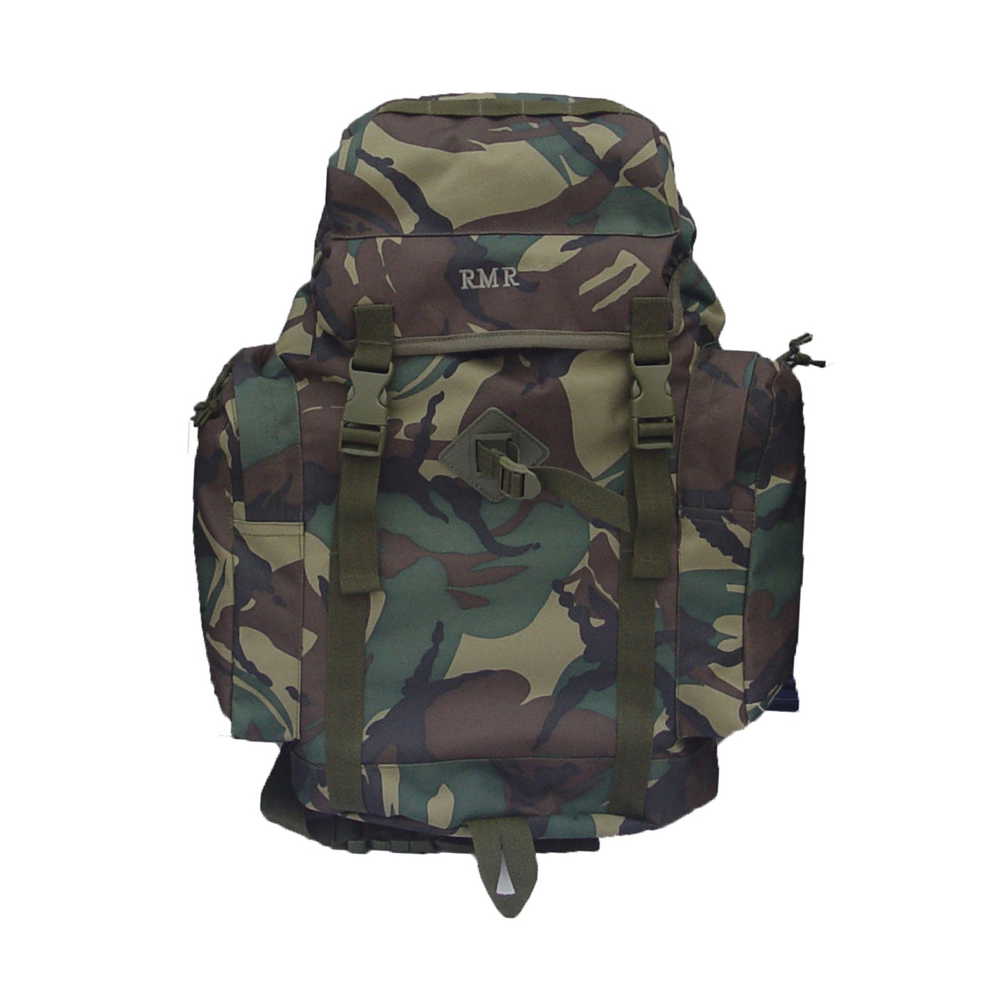 Army Rucksack Military Style Backpack Hiking Travel Bag Woodland Camo