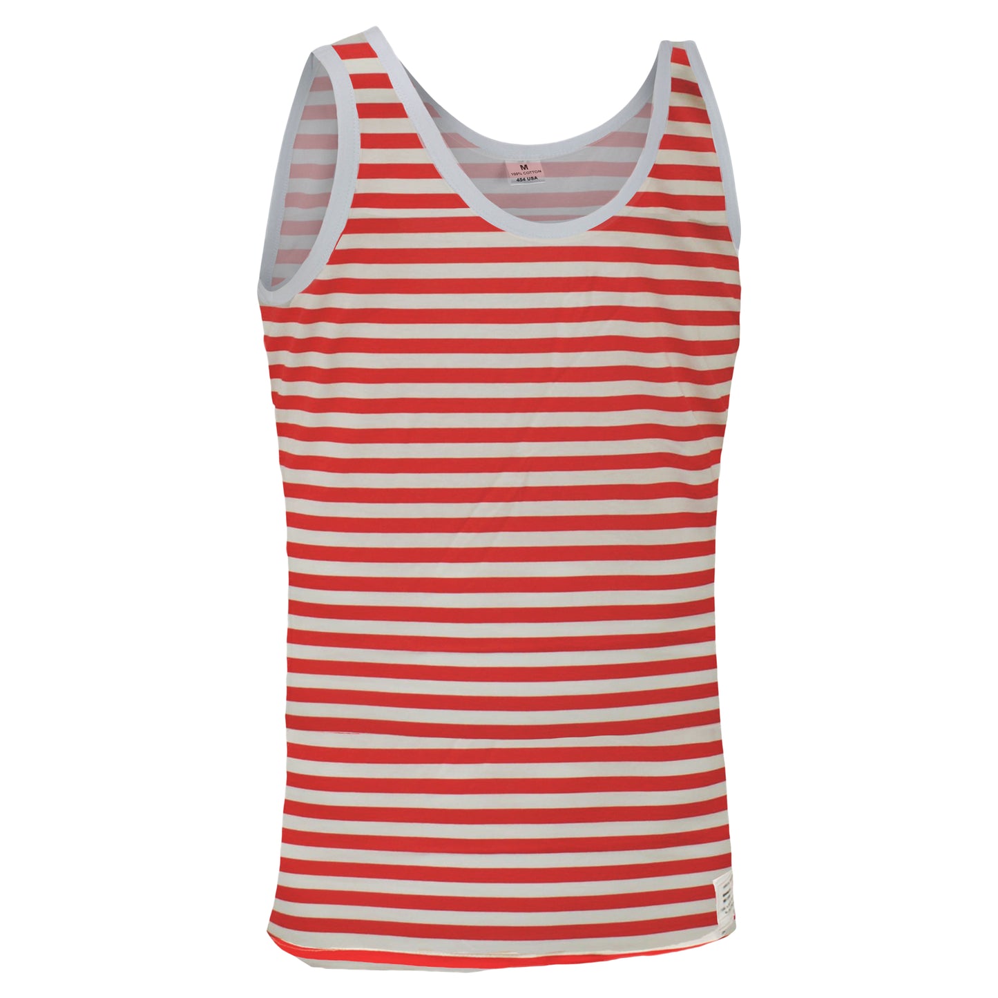 Army Vest Military Style Singlet Sleeveless Tank Top Red