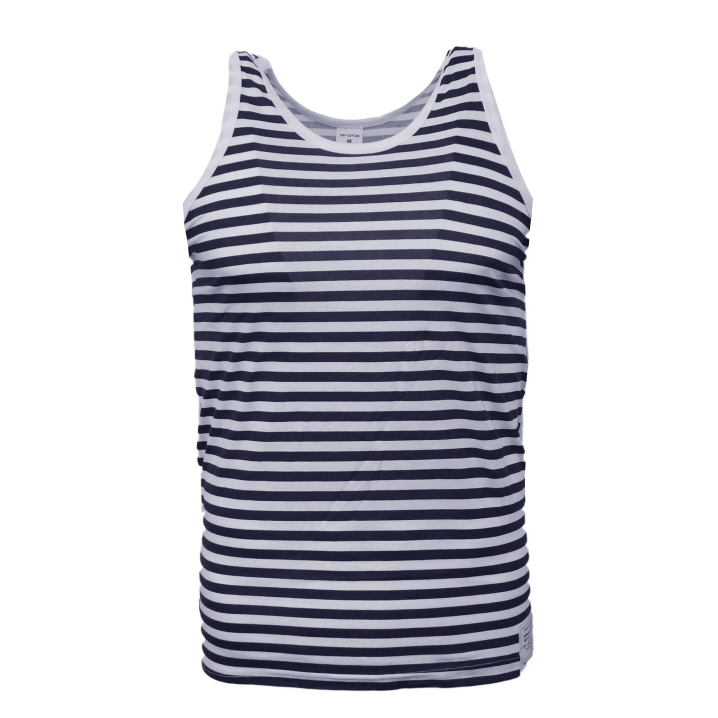 Army Vest Military Style Singlet Sleeveless Tank Top Navy