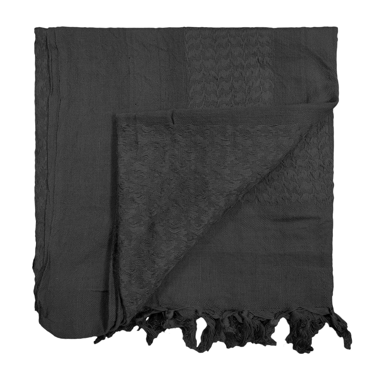 Army Scarf Military Style Combat Tactical Neck Warmer Black / Black