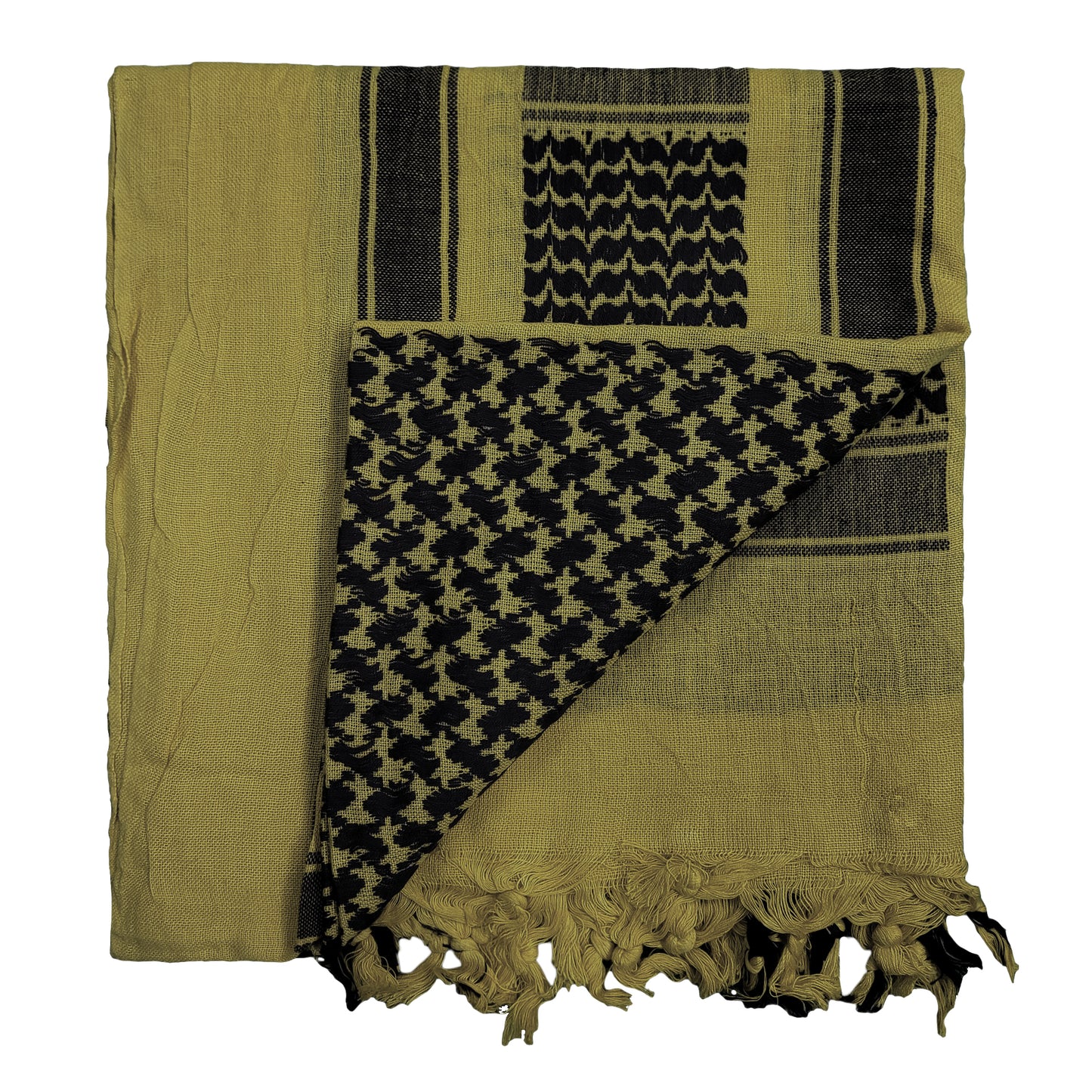 Army Scarf Military Style Combat Tactical Neck Warmer Black / Olive