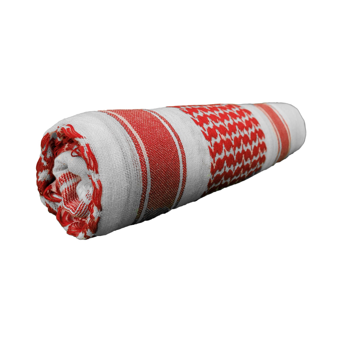 Army Scarf Military Style Combat Tactical Neck Warmer Red / White