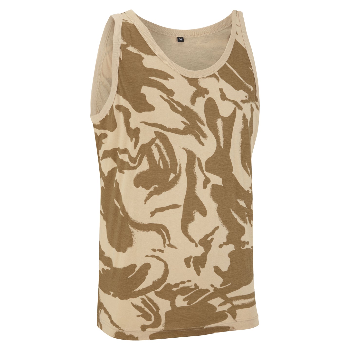 Army Vest Military Style Singlet Sleeveless Tank Top British Desert