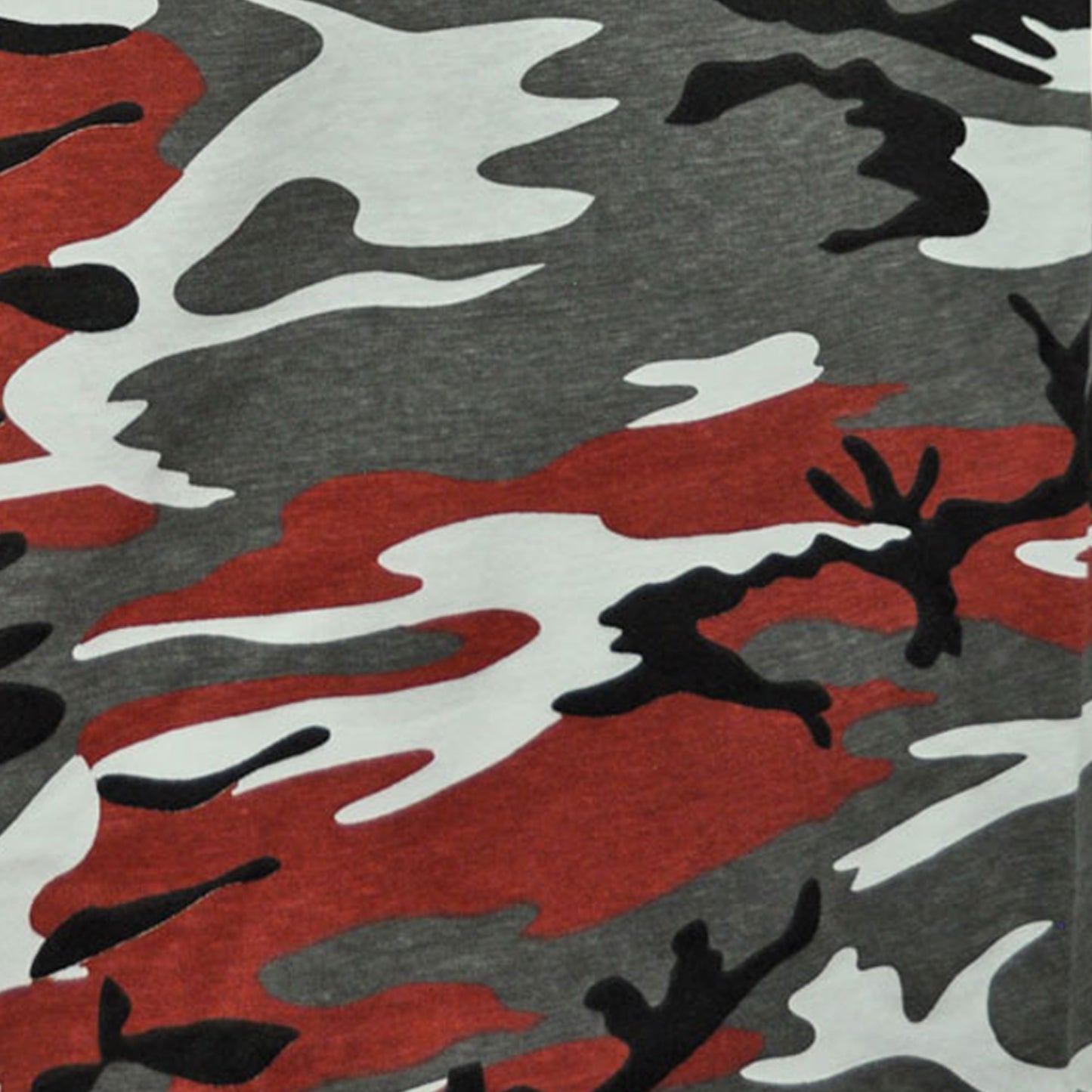 Army Vest Military Style Singlet Sleeveless Tank Top Red Camo
