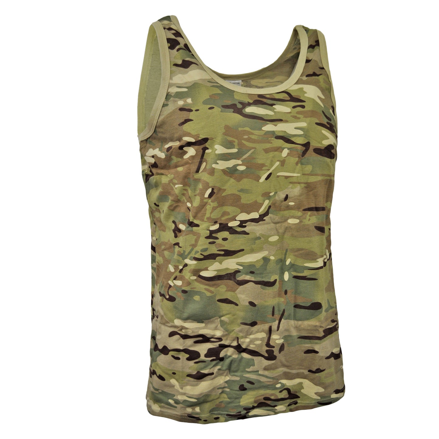 Army Vest Military Style Singlet Sleeveless Tank Top Universal Camo