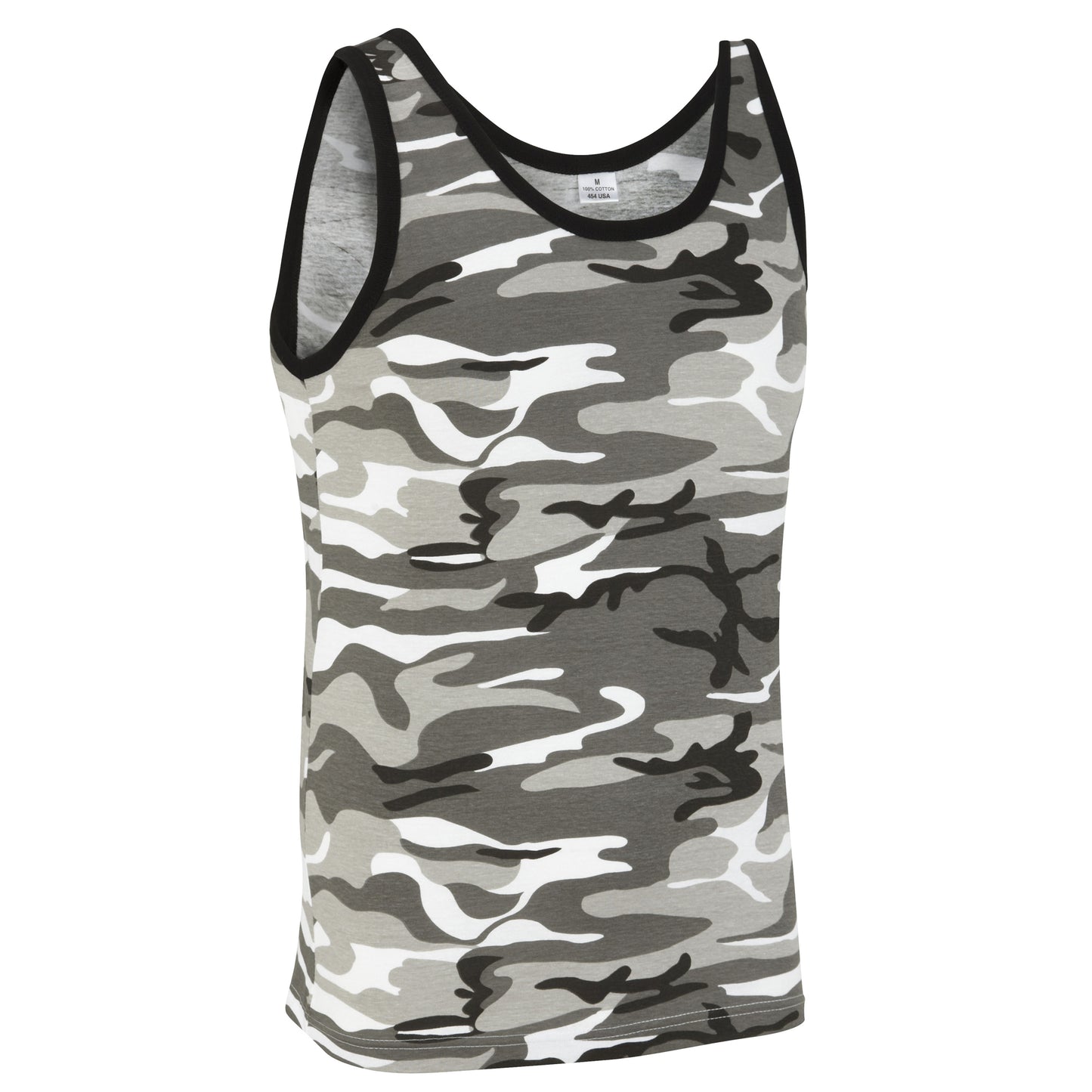 Army Vest Military Style Singlet Sleeveless Tank Top Urban Camo