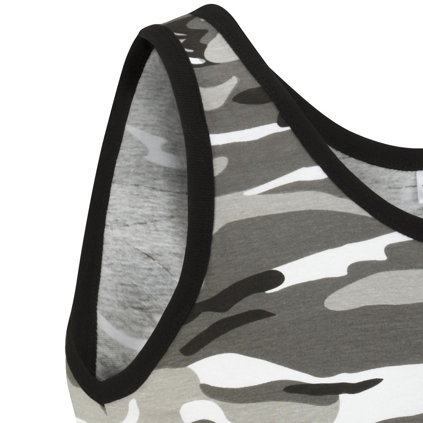 Army Vest Military Style Singlet Sleeveless Tank Top Urban Camo