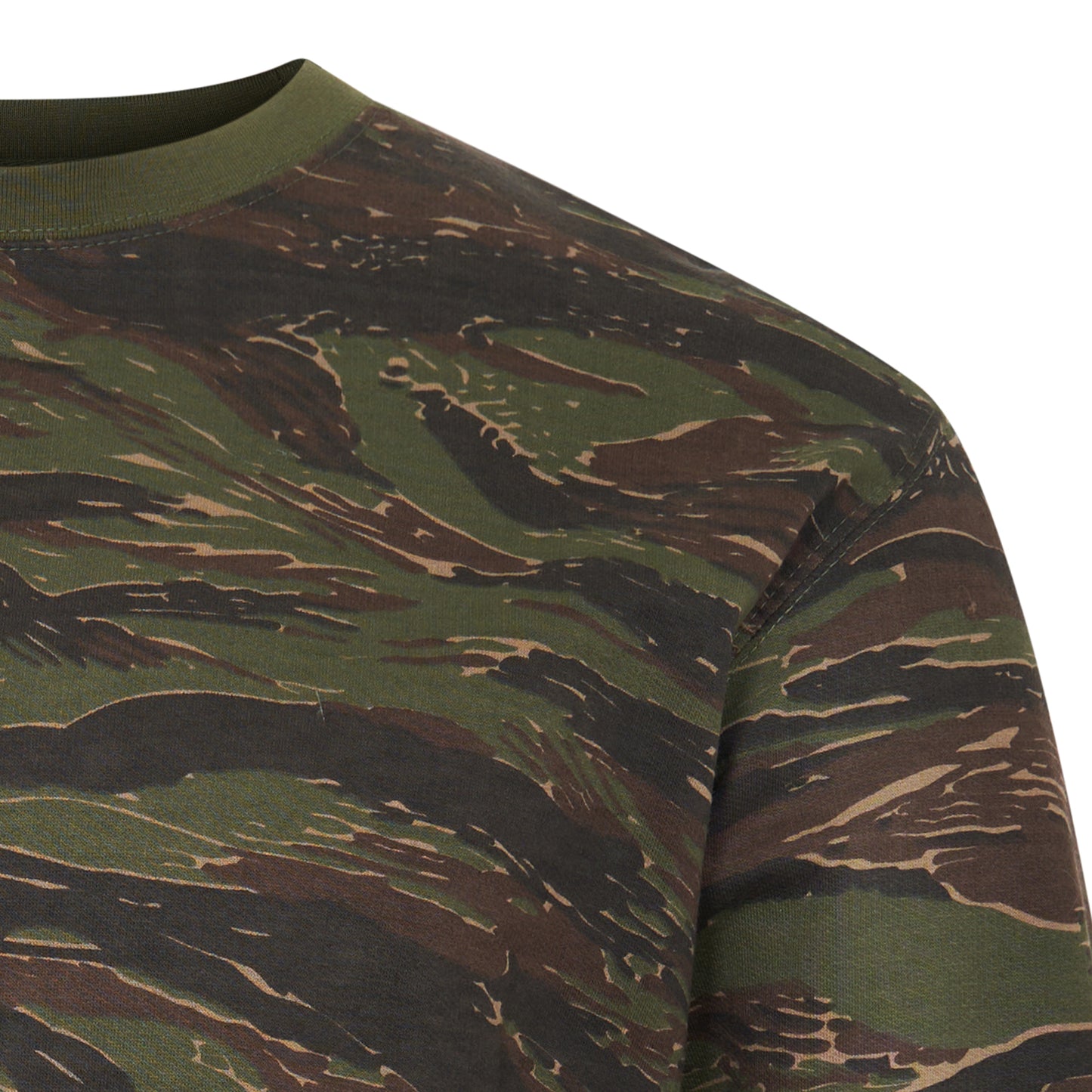 Army Sweatshirt Sweater Top Pullover Jumper Tiger Stripe