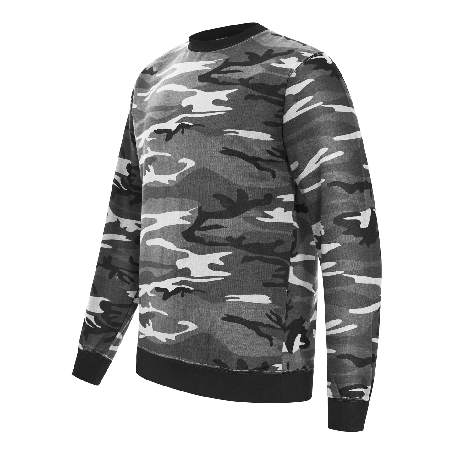 Army Sweatshirt Sweater Top Pullover Jumper Urban Camo
