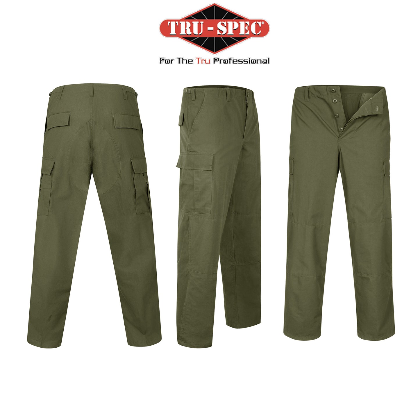 US Army Trousers Original TRU-SPEC Ripstop Olive