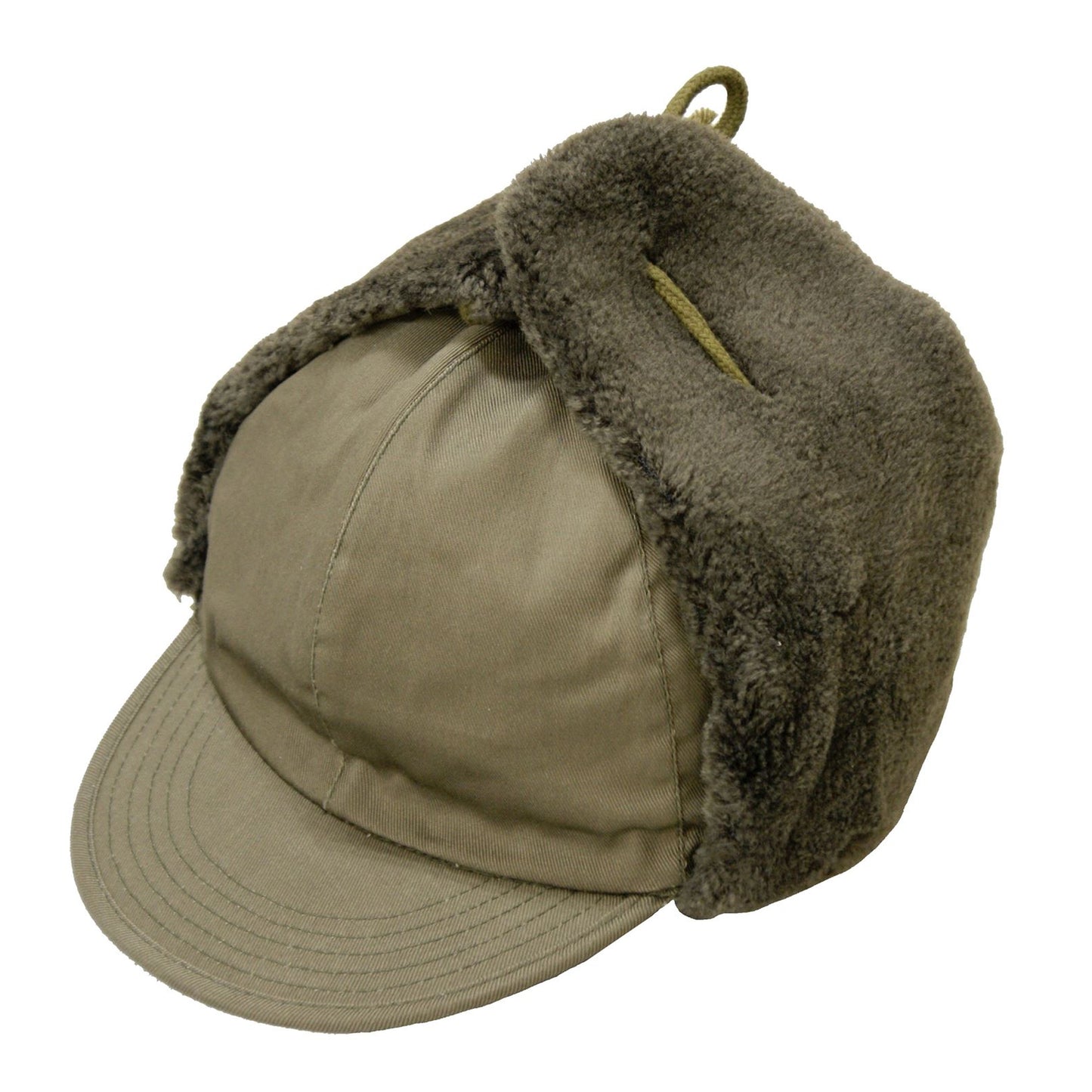 Winter Hat Army Style Camping Fishing Trapper Olive