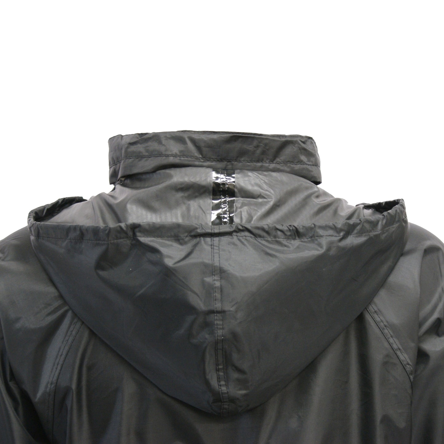Waterproof Jacket Trouser Set Raincoat Hiking Camping Outerwear Black