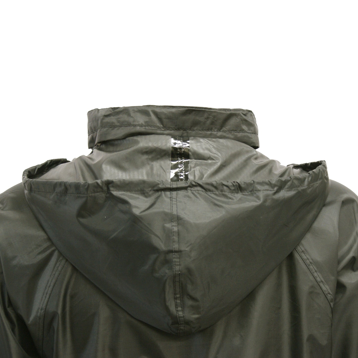 Waterproof Jacket Trouser Set Raincoat Hiking Camping Outerwear Olive