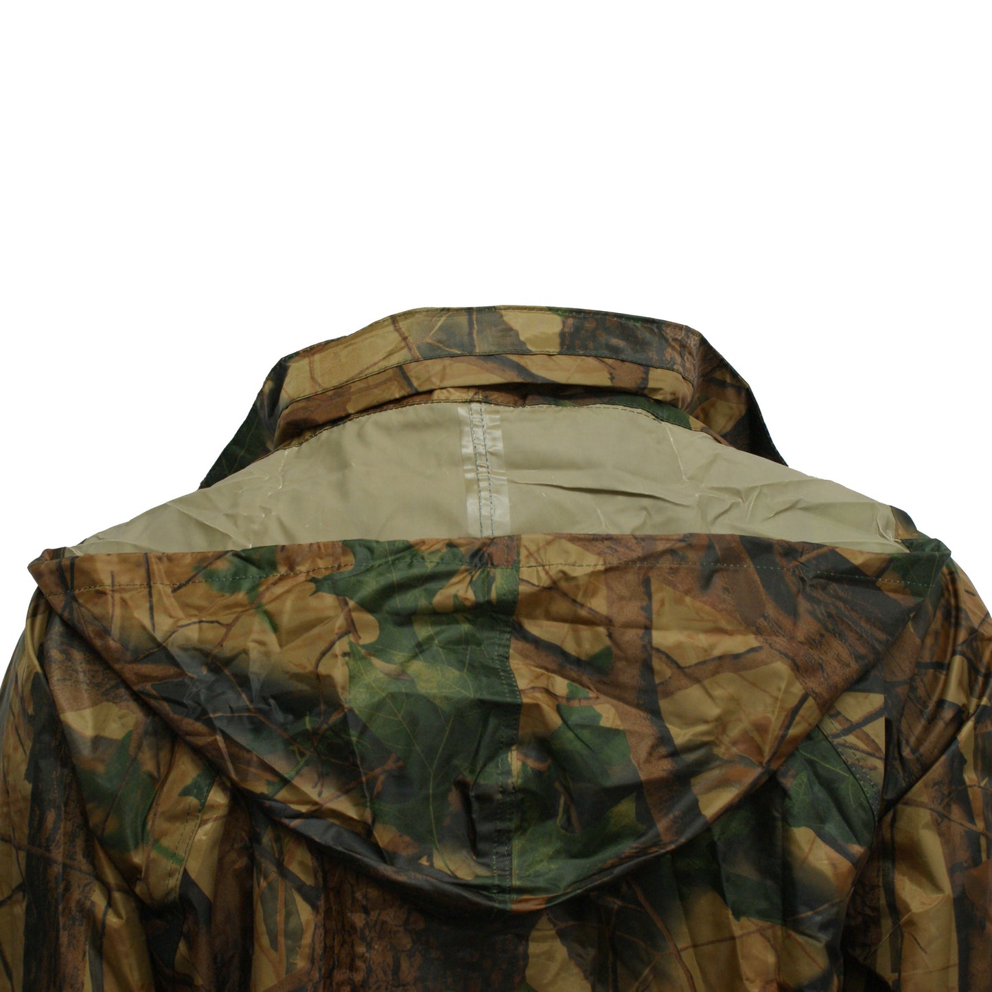 Waterproof Jacket Trouser Set Raincoat Hiking Camping Outerwear Mossy Oak