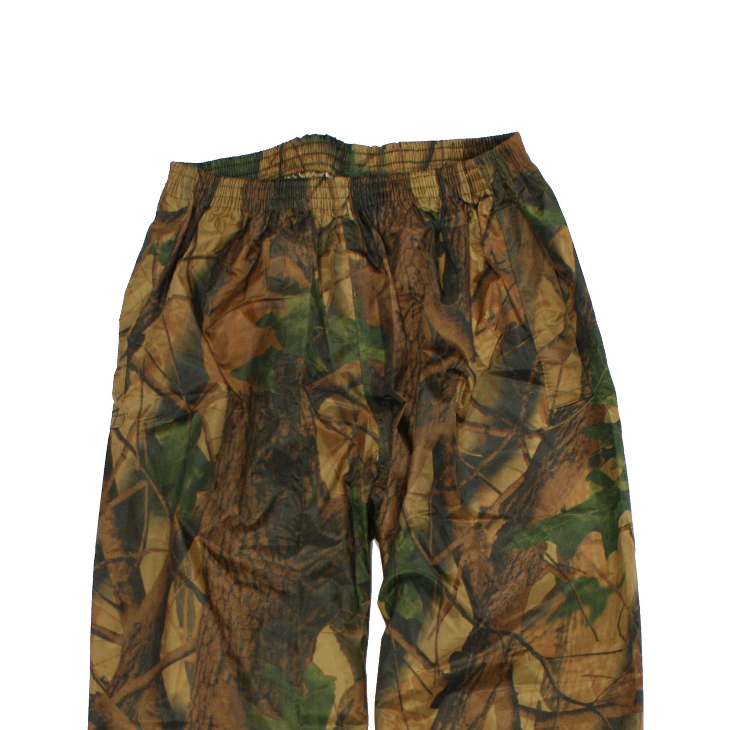 Waterproof Trouser Hiking Fishing Hunting Mossy Oak Rain Pants Tree Bark Camo