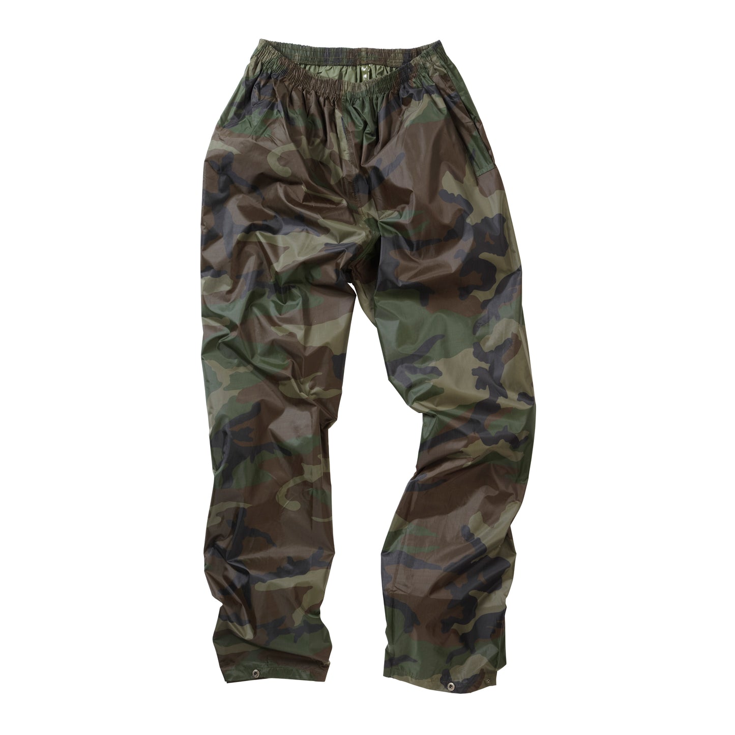Waterproof Jacket Trouser Set Raincoat Hiking Camping Outerwear Woodland Camo