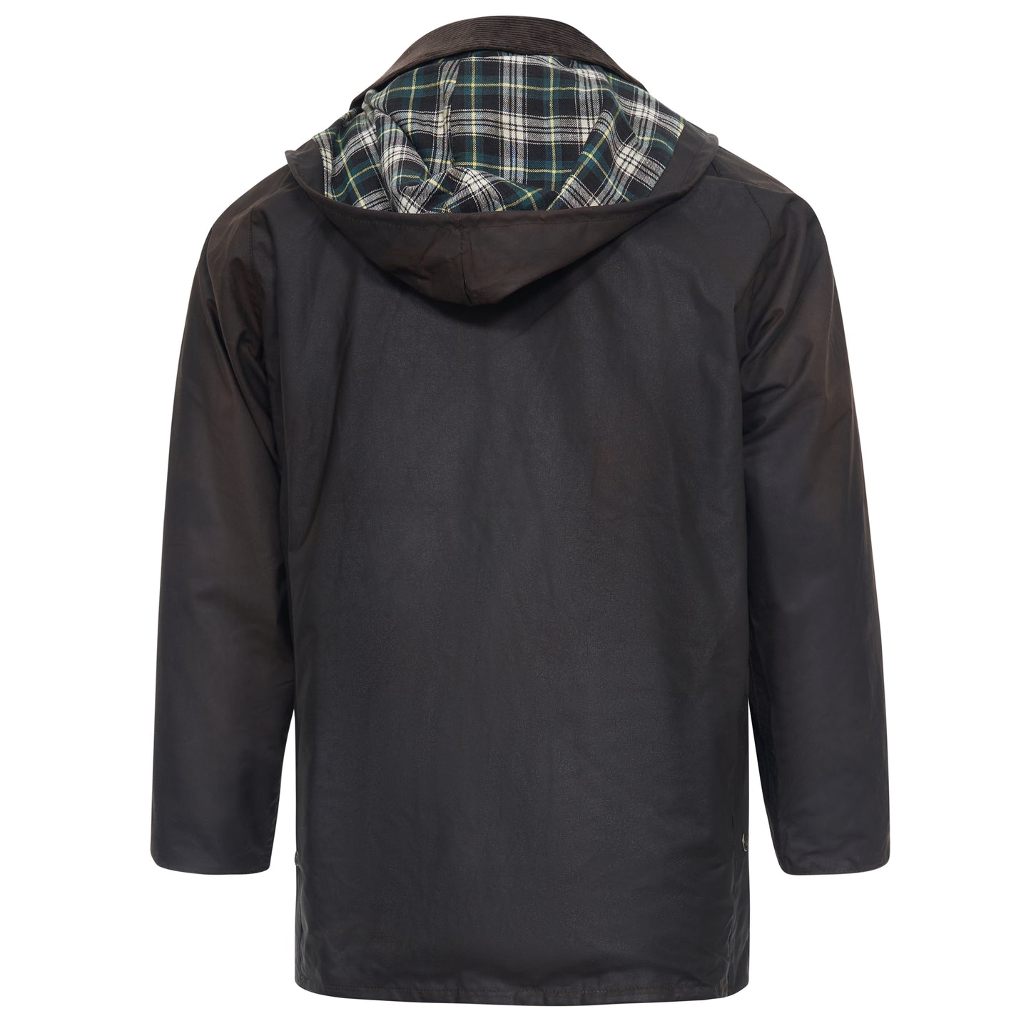 Wax Jacket Classic English Biker Coat Brown