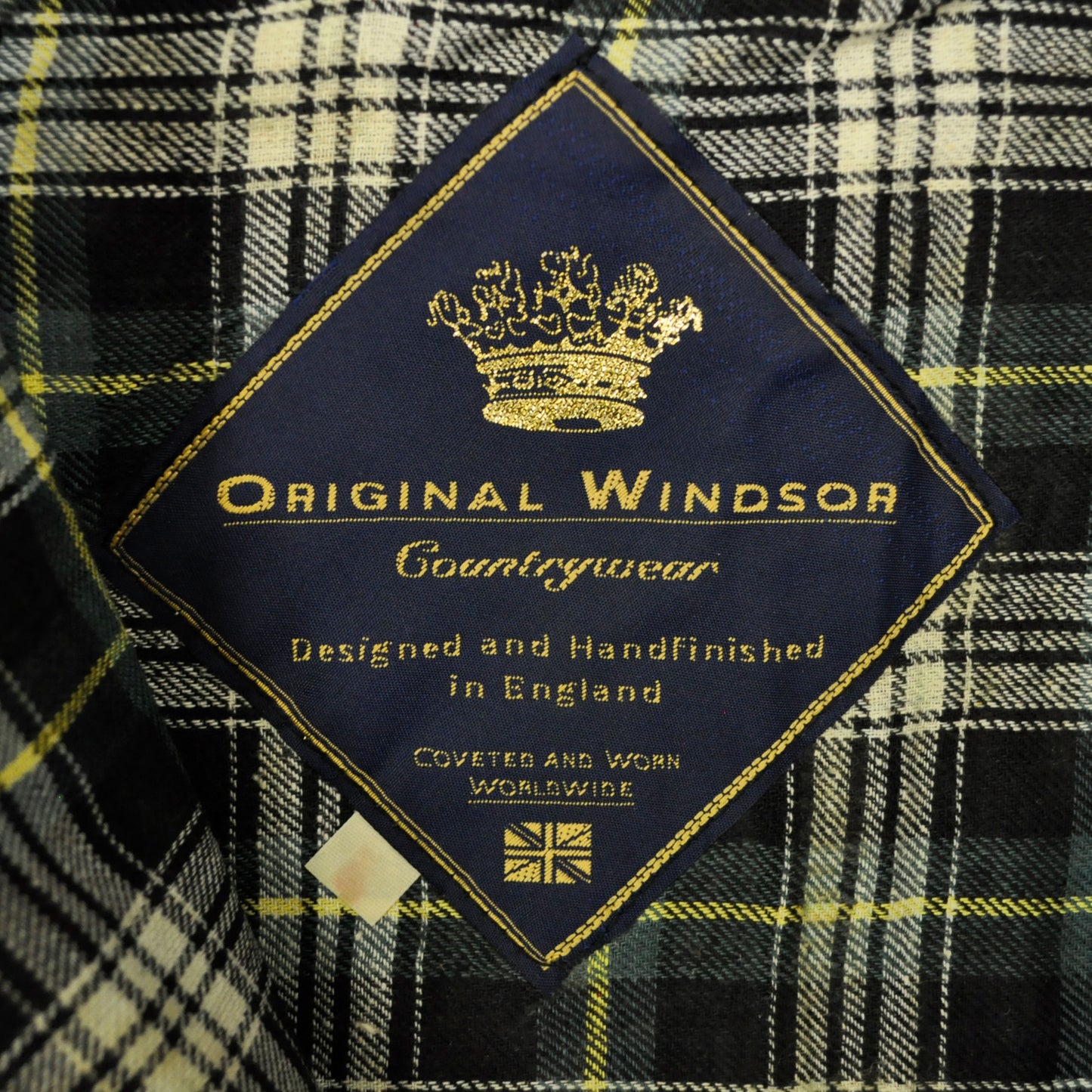 Wax Jacket Original Windsor British Classic Hunting Fishing Riding Coat Brown