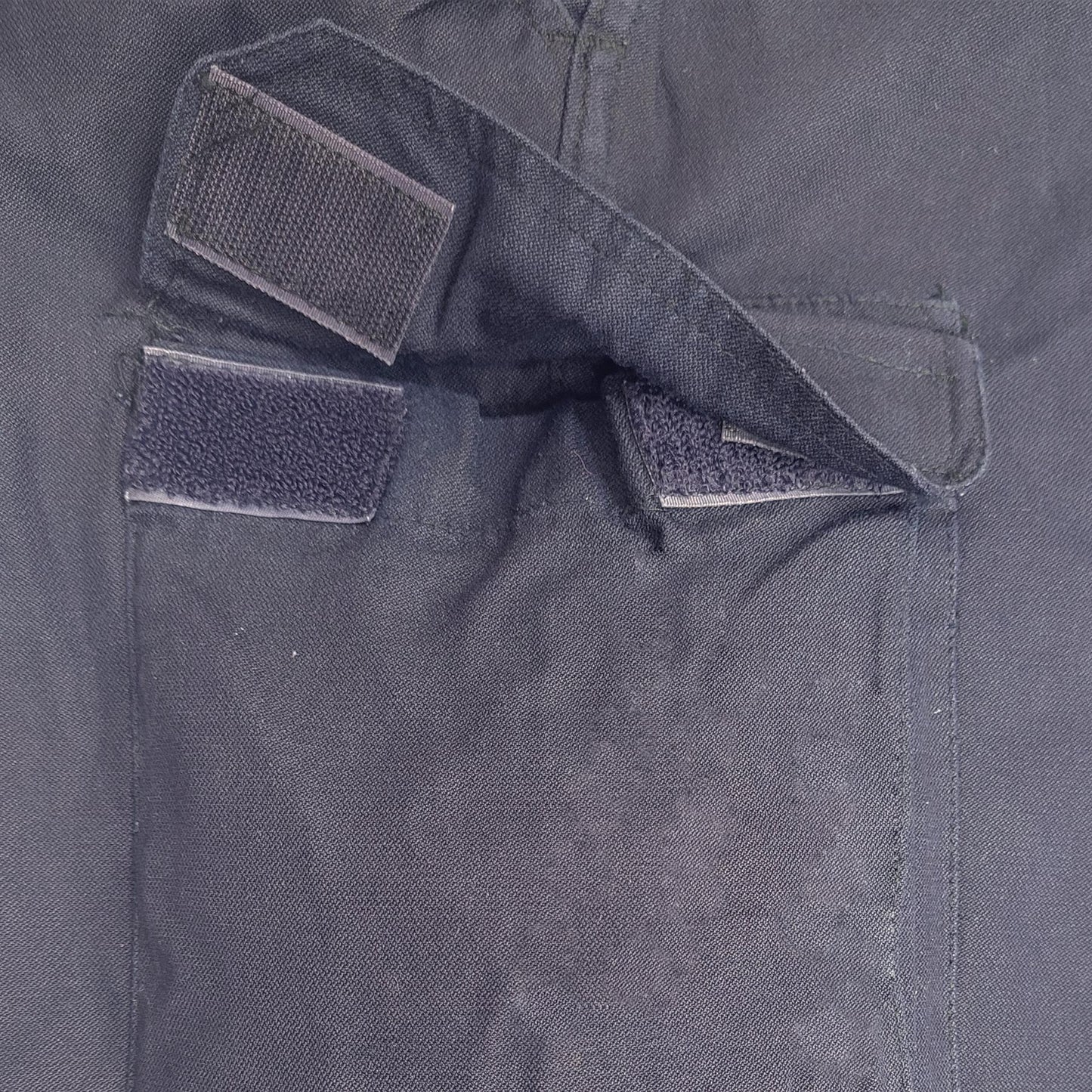 Original German Bundeswehr Trousers Used - Button Fly Navy