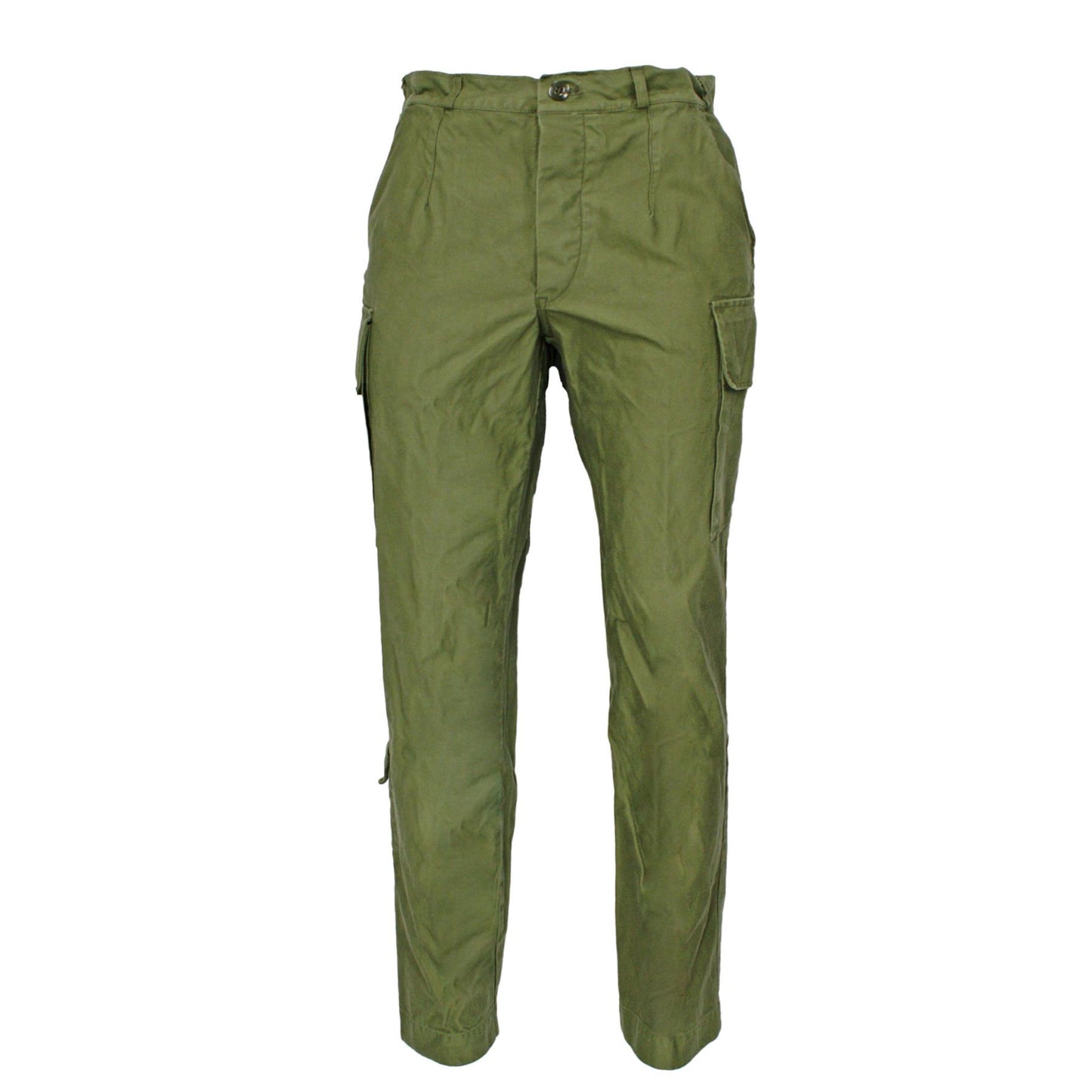 Army Trousers Original Dutch Combat Pants - Multi Pockets Used Olive