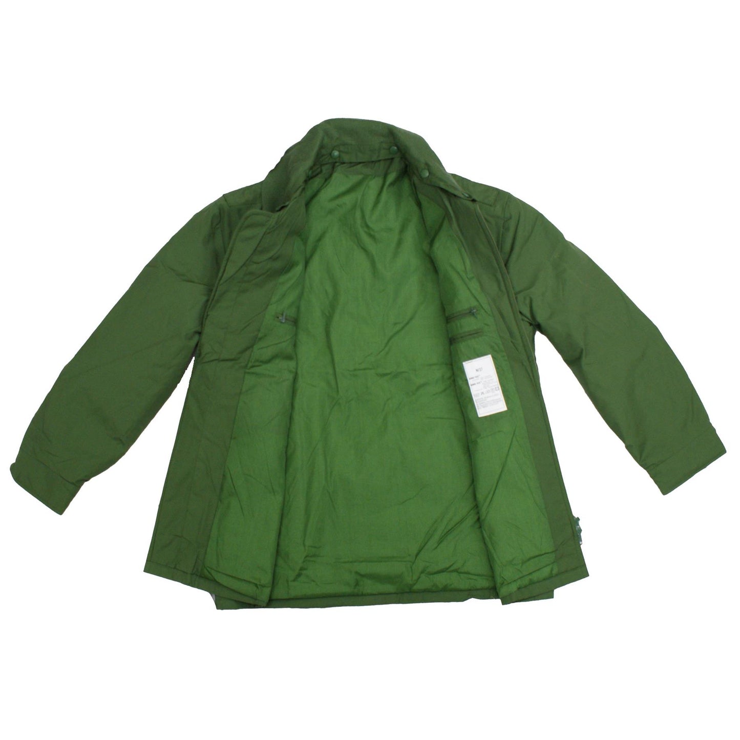 Womens Padded Jacket Original German Goretex Water Resistant Vintage Surplus Olive