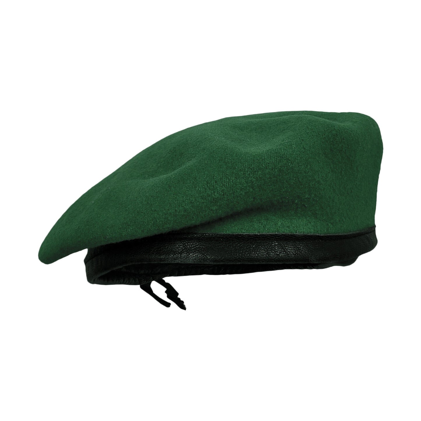 Army Beret Military Cadet Uniform Wool Hat Green