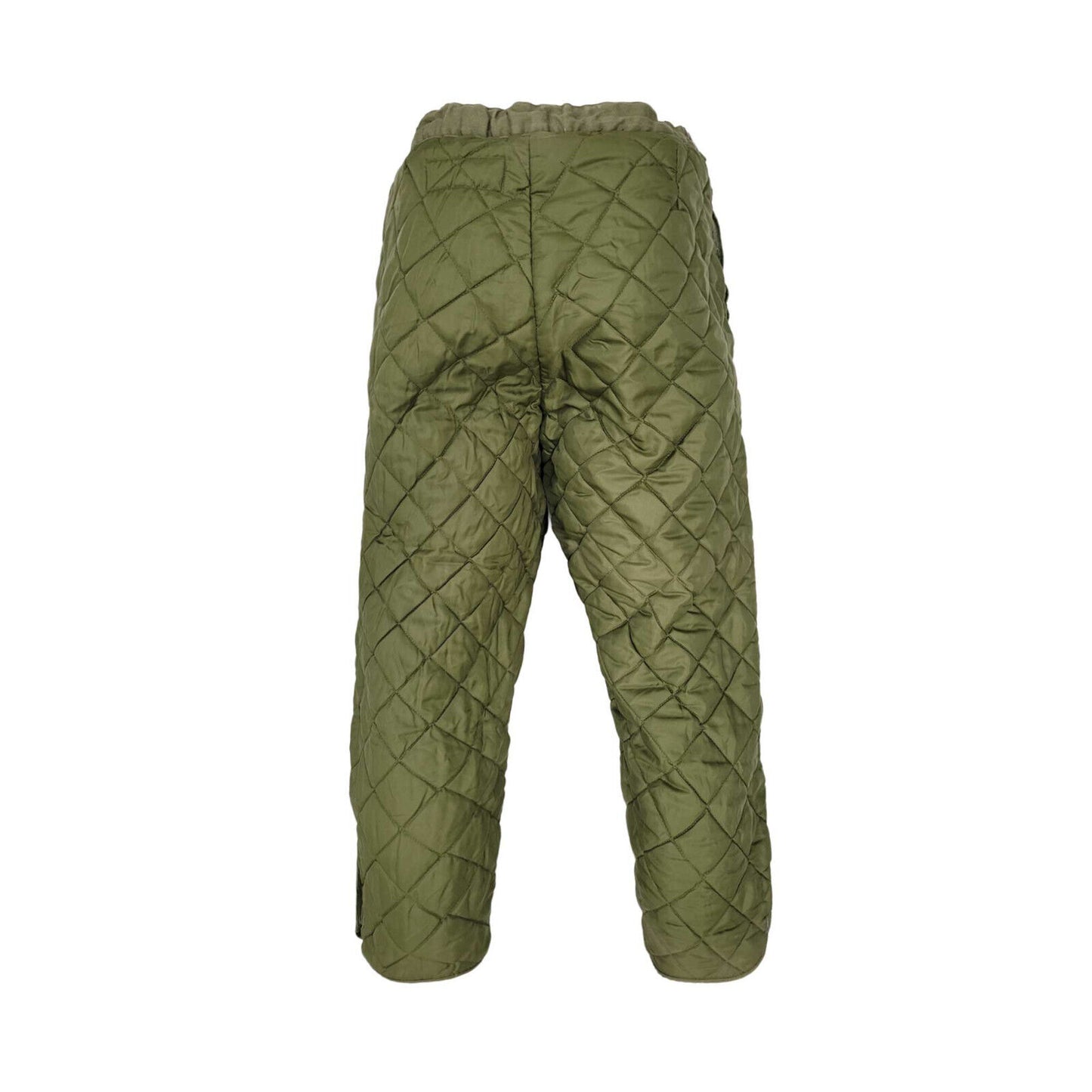 Original Dutch Army Quilted Trouser Padded Insulated Pants Olive