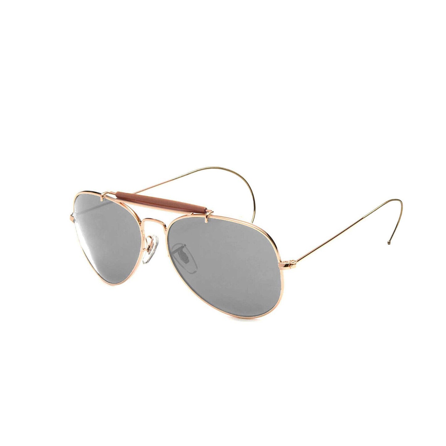 Pilot Sunglasses US Air Force Style with Case Mirror Lenses