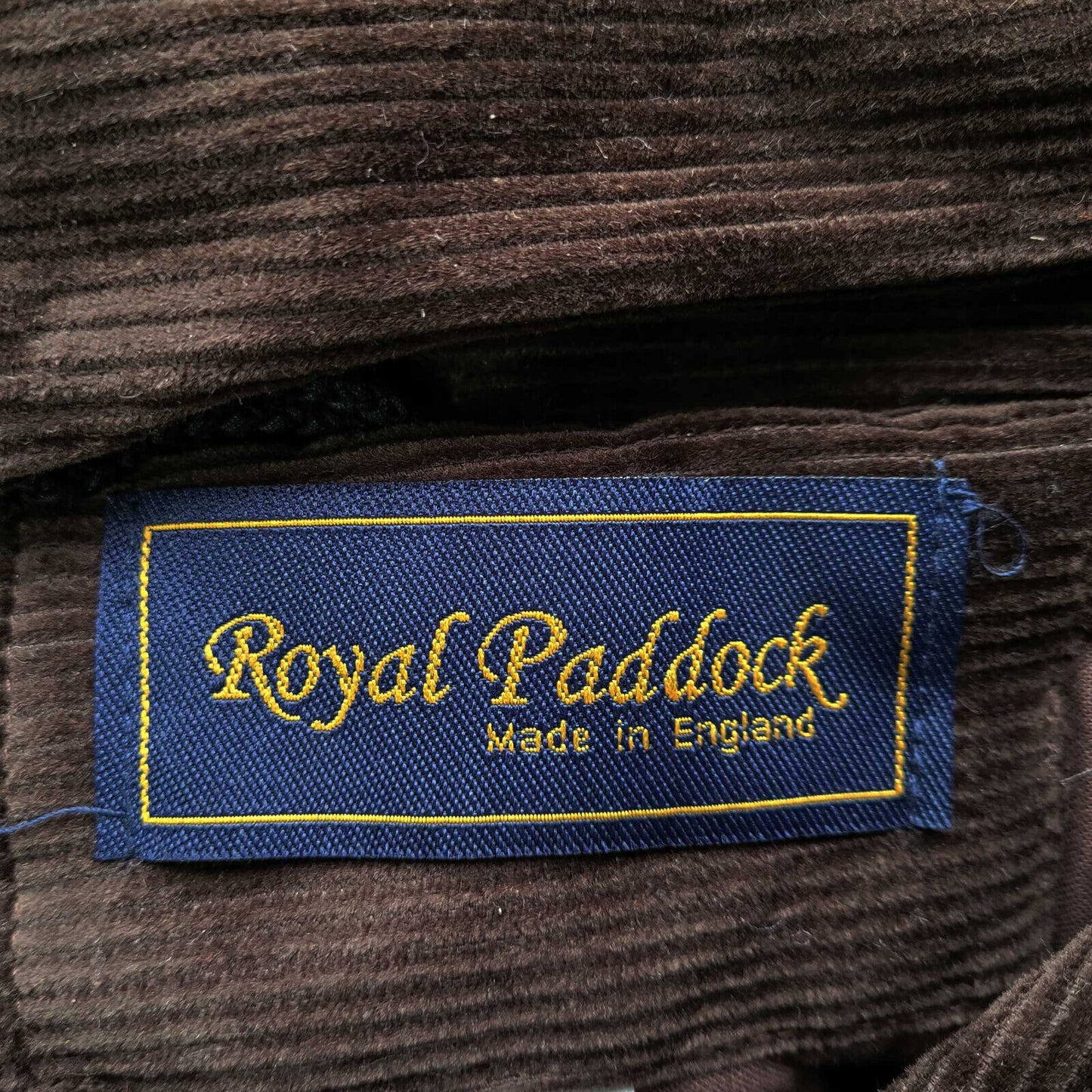 Padded Wax Jacket British Classic Hunting Fishing Riding Coat Brown