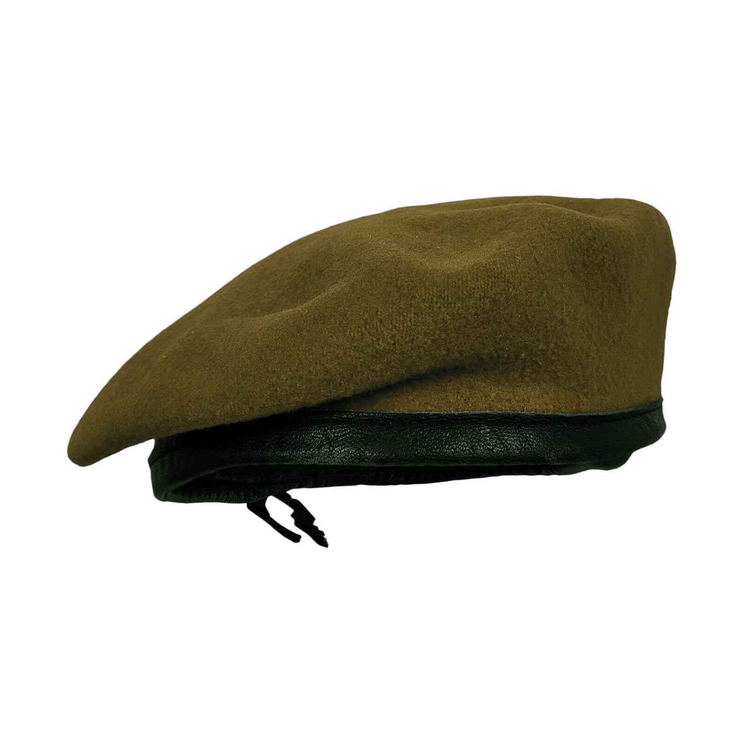 Army Beret Military Cadet Uniform Wool Hat Olive