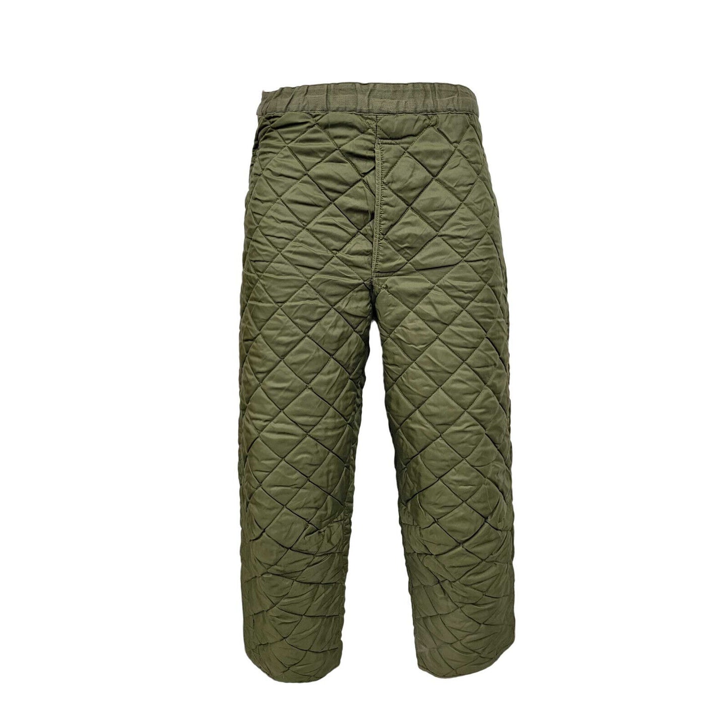 Original Dutch Army Quilted Trouser Padded Insulated Pants Olive