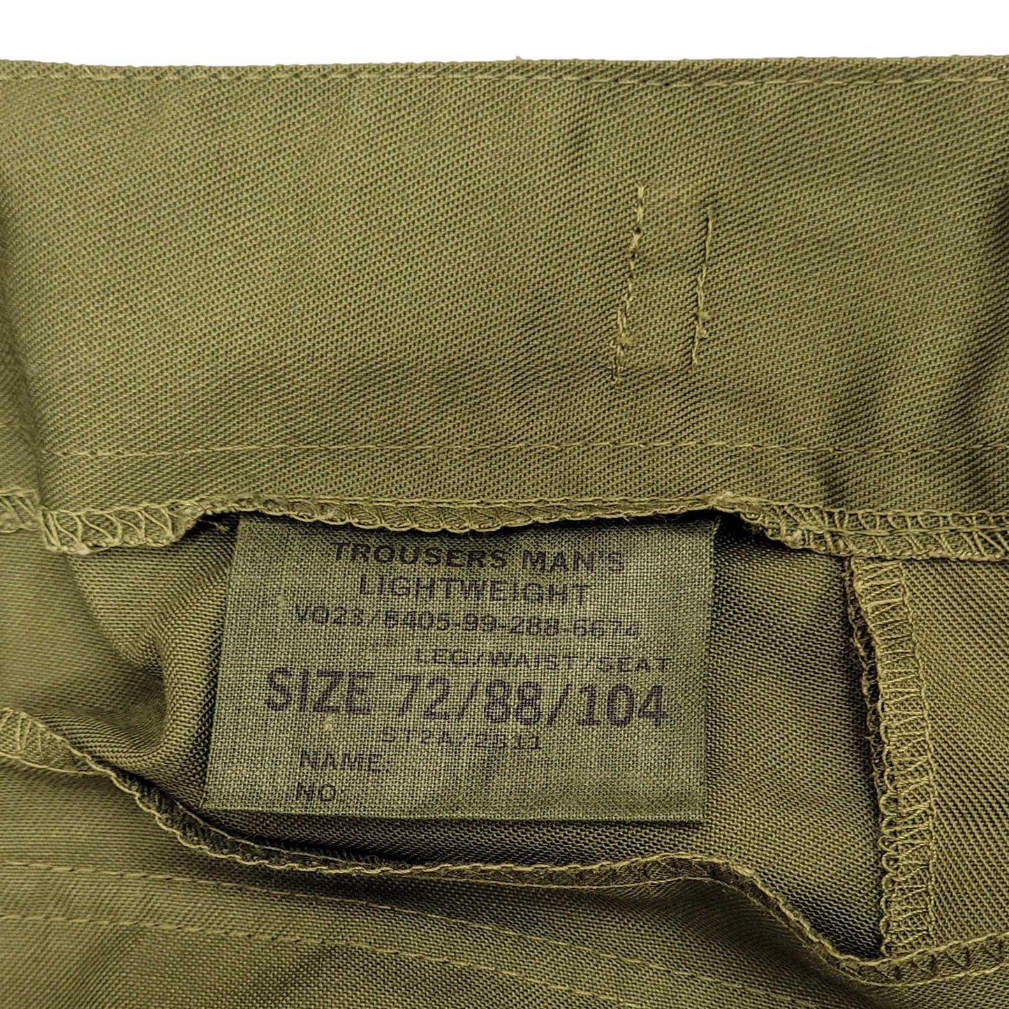 Original British Army Lightweight Trouser Olive