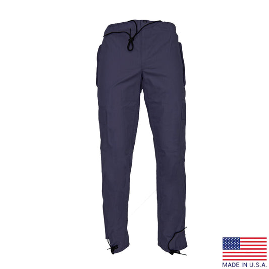 Lightweight Trousers Drawstring Hiking Pants Navy