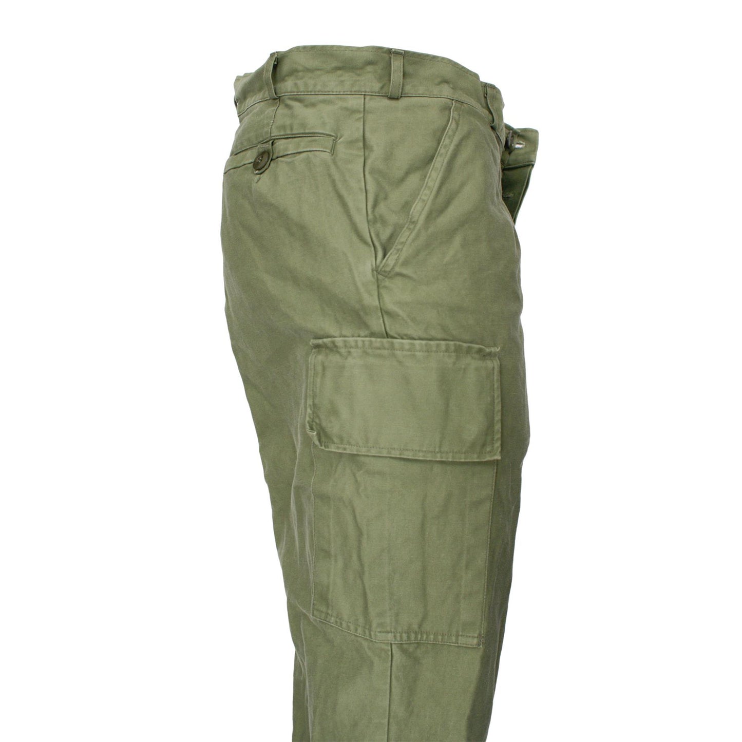 Army Trousers Original Dutch Combat Pants - Multi Pockets Used Olive