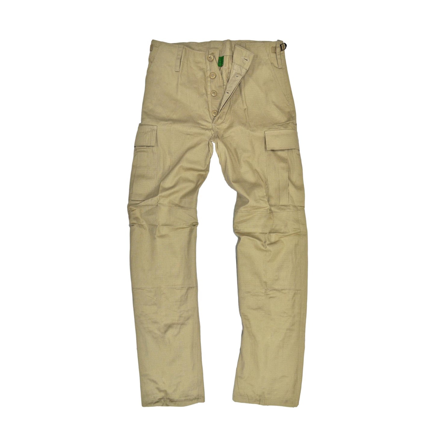 Army Trousers Ripstop Cotton Combat Pants Beige