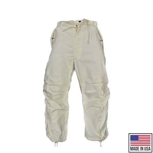 Original US Snow Trouser Vintage Surplus Pants White
