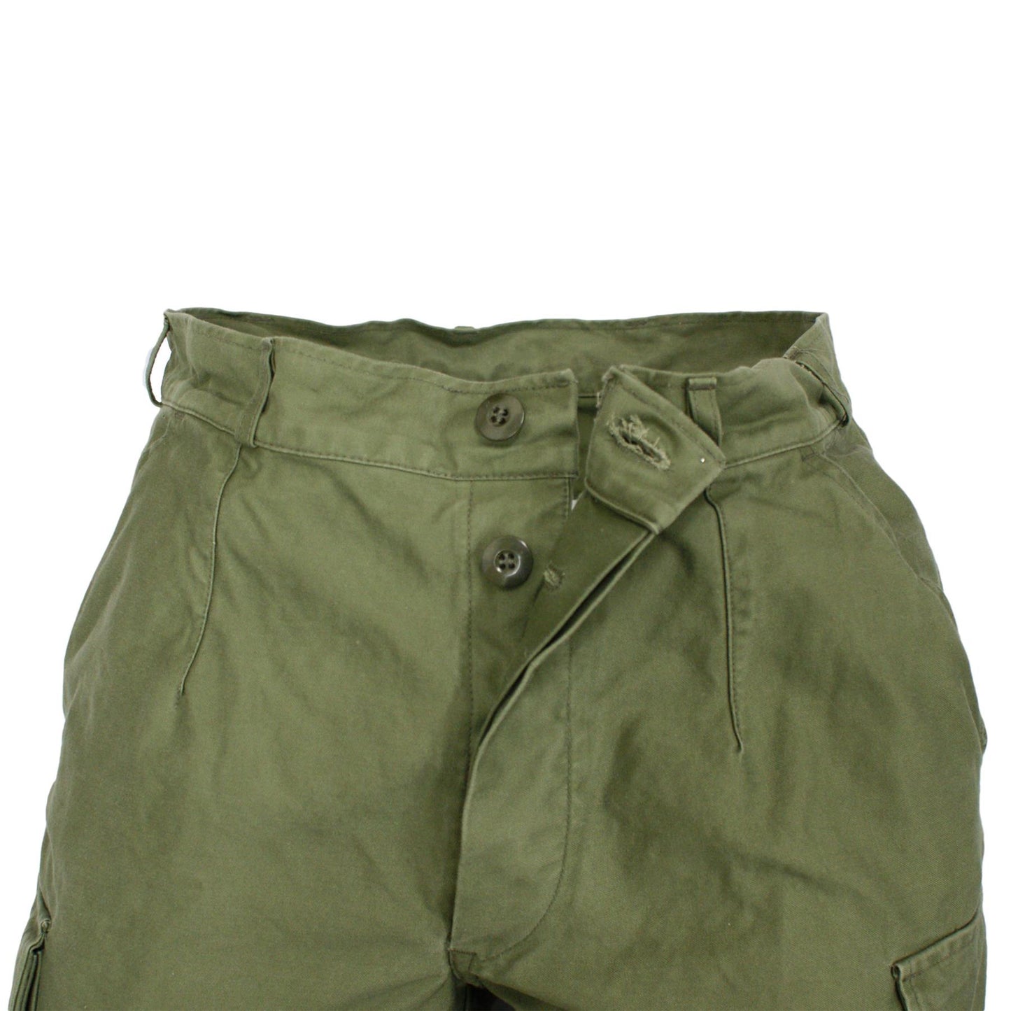 Army Trousers Original Dutch Combat Pants - Multi Pockets Used Olive