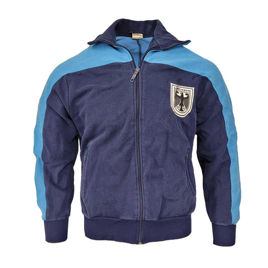Army Tracksuit Top Original German Bundeswehr Uniform Grade 2 Navy