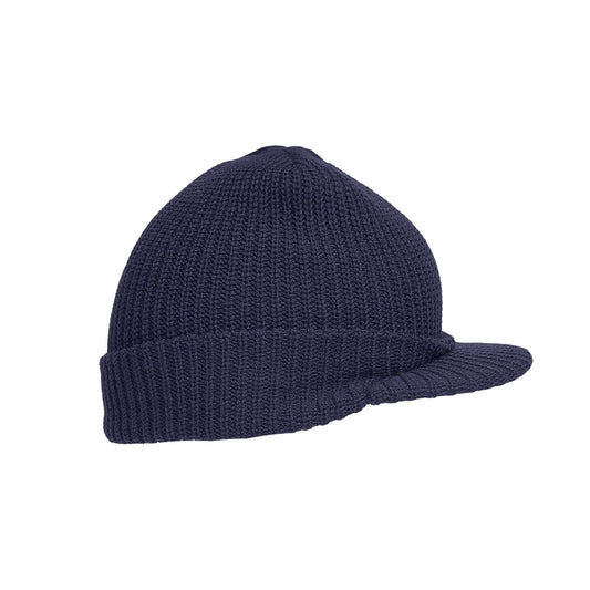 Army Hat Military Style Combat Beanie Jeep Peaked Watch Cap Navy