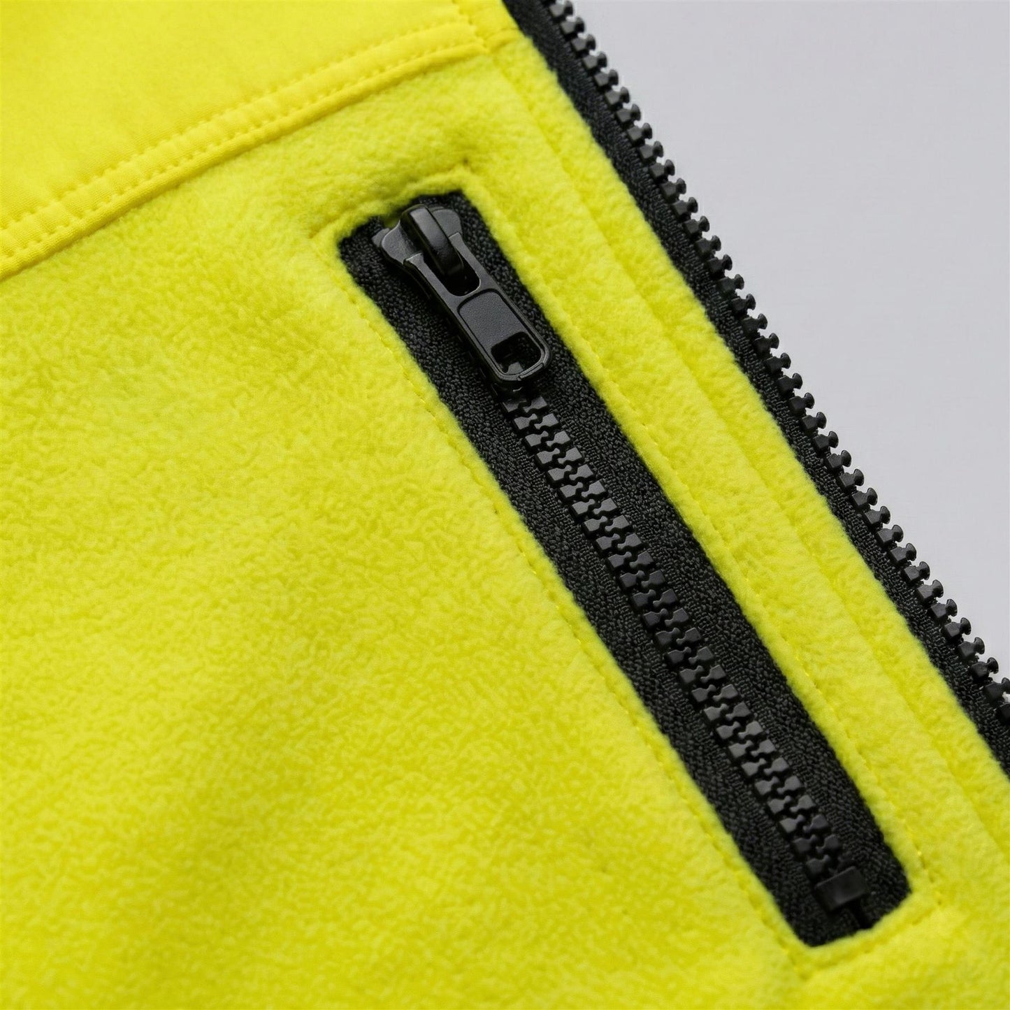 Hi Vis Fleece Jacket Reflective Safety Work Coat