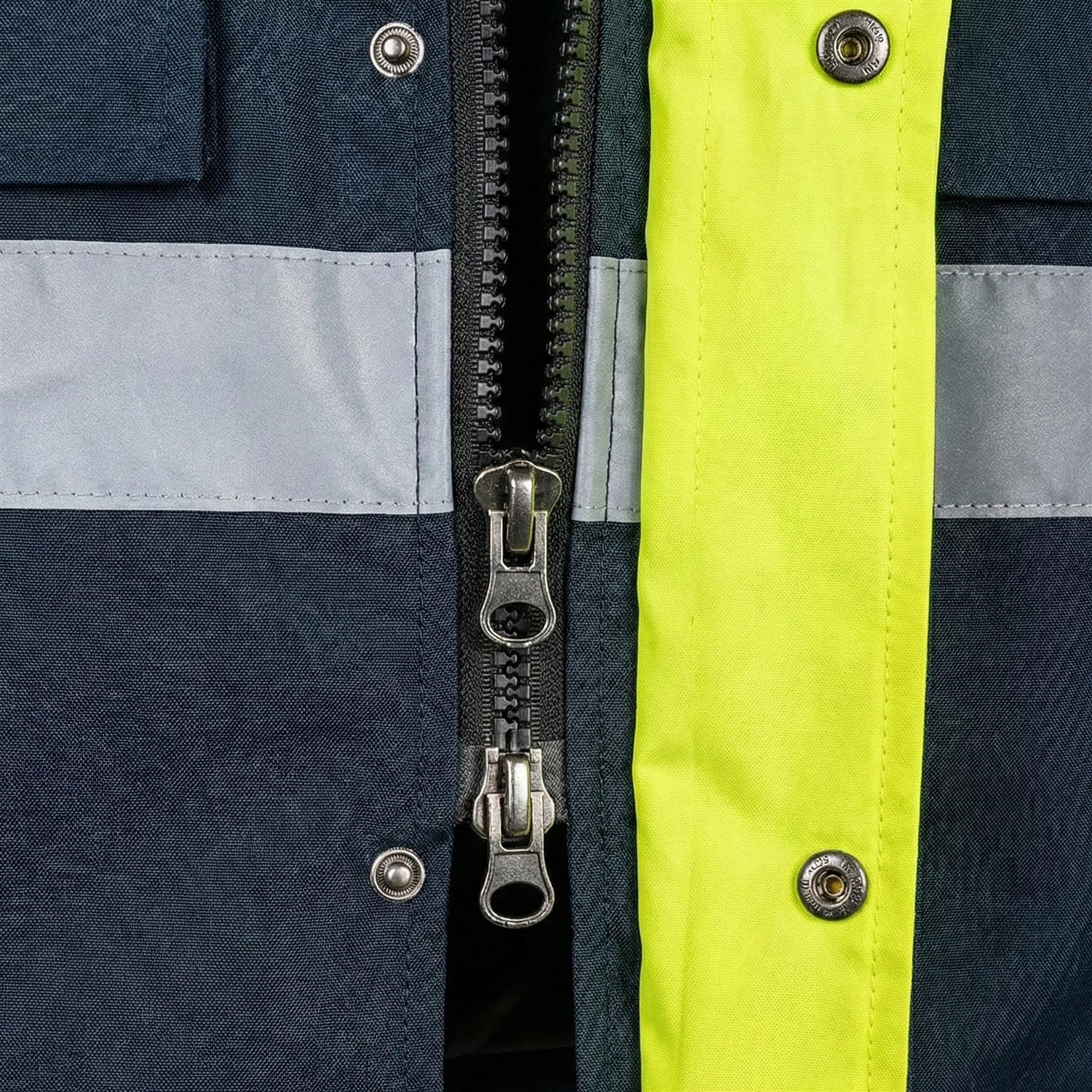 Hi Vis Waterproof Jacket Traffic Coat Reflective Safety Parka