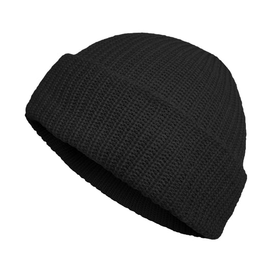 Army Hat Military Style Combat Beanie Watch Cap Black