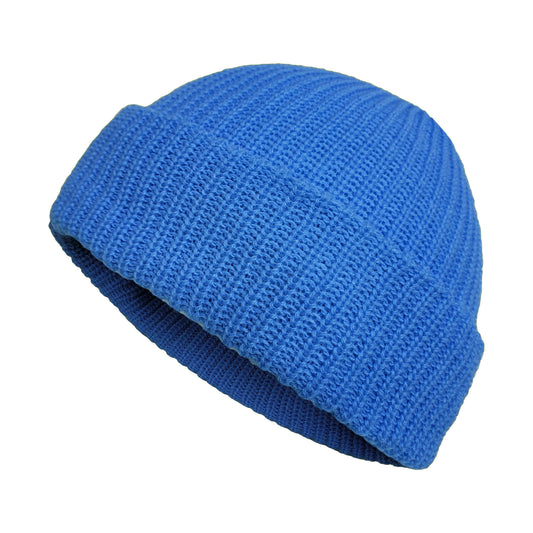 Army Hat Military Style Combat Beanie Watch Cap Aqua Blue
