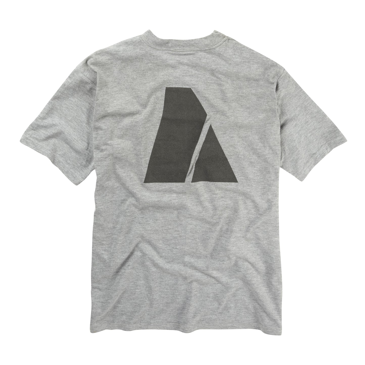 ARMY Printed T-Shirt Cotton Short Sleeve Top Grey