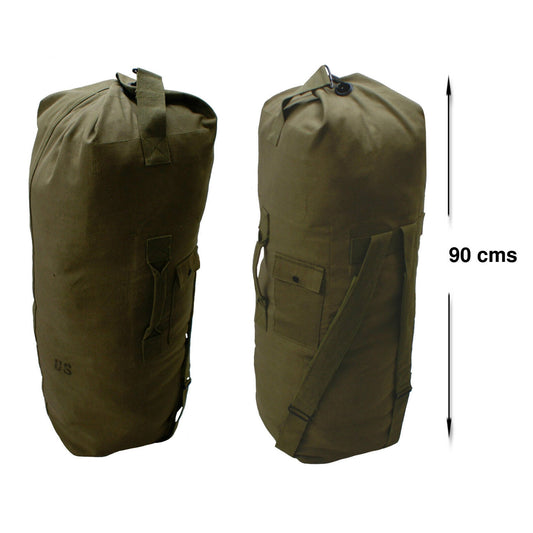 US Army Style Duffle Bag Military Sack Olive