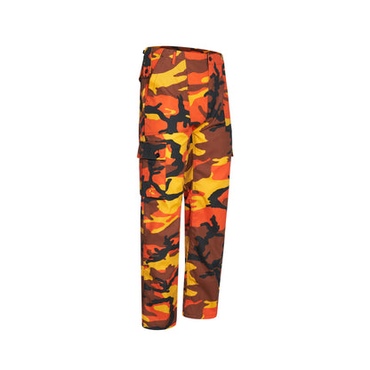 Combat Cargo Trouser 6 Pocket Orange Camo