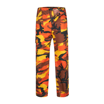 Combat Cargo Trouser 6 Pocket Orange Camo