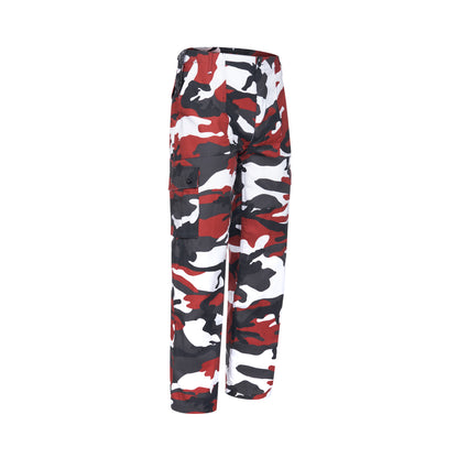 Combat Cargo Trouser 6 Pocket Red Camo