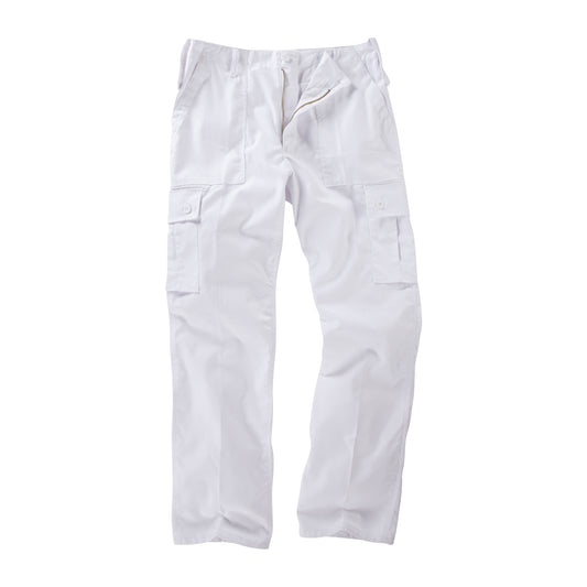 Combat Cargo Trouser 6 Pocket White